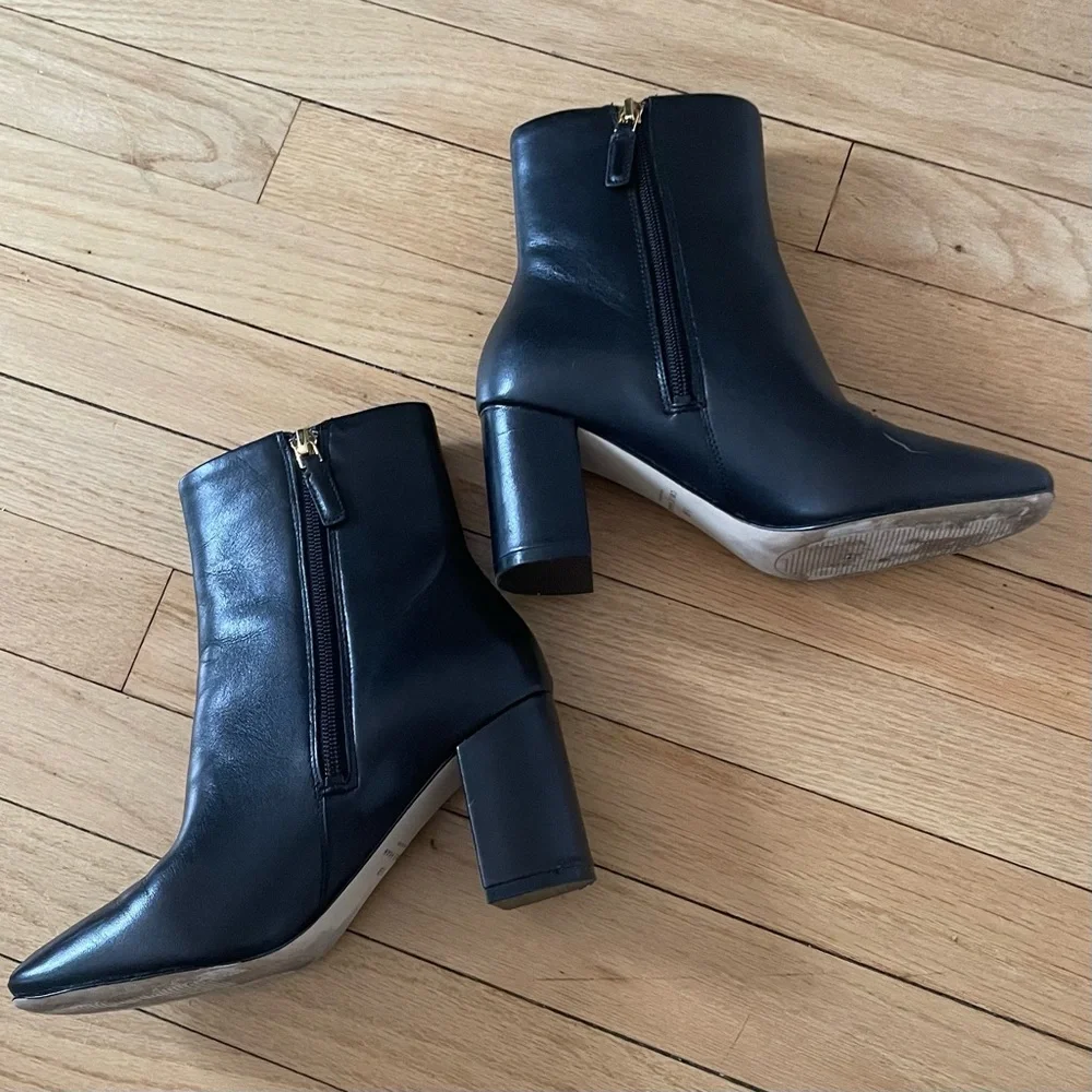 Black Ankle Bootie - Picture 4 of 7